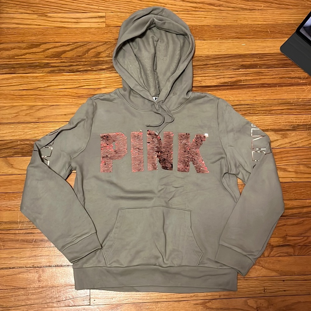 Women’s Hoodie, Sage Green, Adult Medium